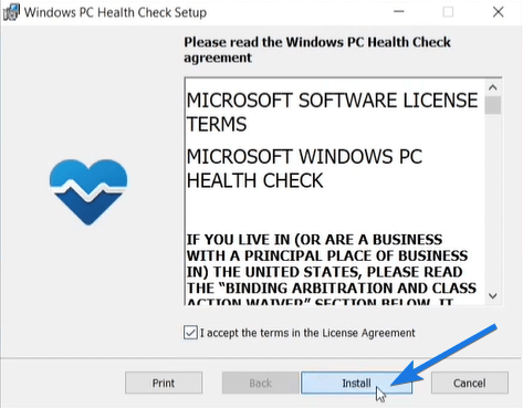 pc health check windows 11