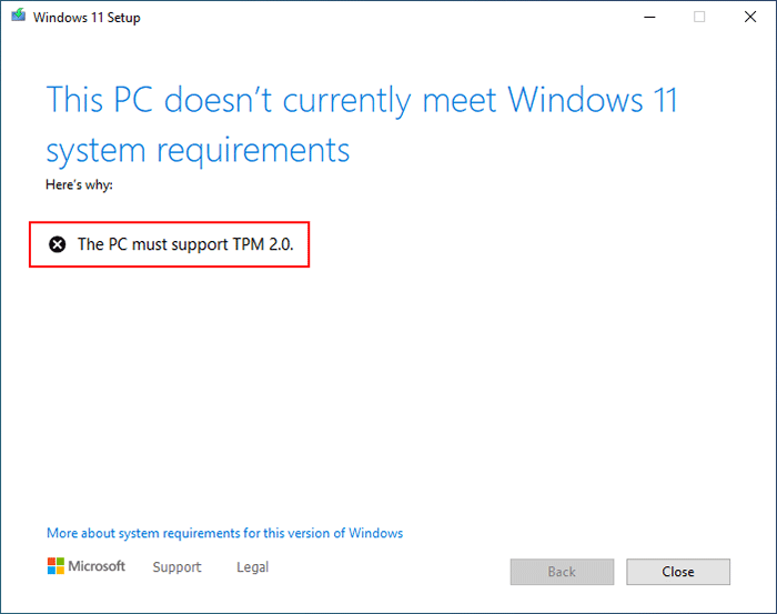 Upgrade to Windows 11 From Windows 10